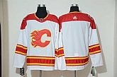 Flames Blank White 2019 Heritage Classic Breakaway Adidas Jersey,baseball caps,new era cap wholesale,wholesale hats